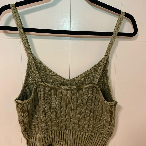 Green Knit Top - Picture 2 of 4